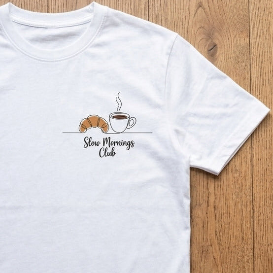 Slow Mornings two - Premium Tee