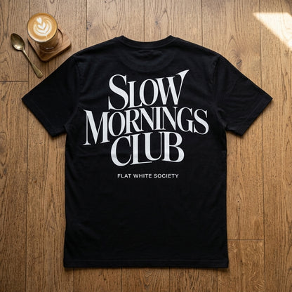 Slow Mornings Club – Premium Tee