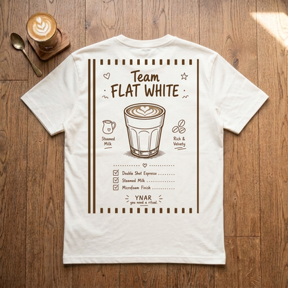 Team Flat White - Premium Tee