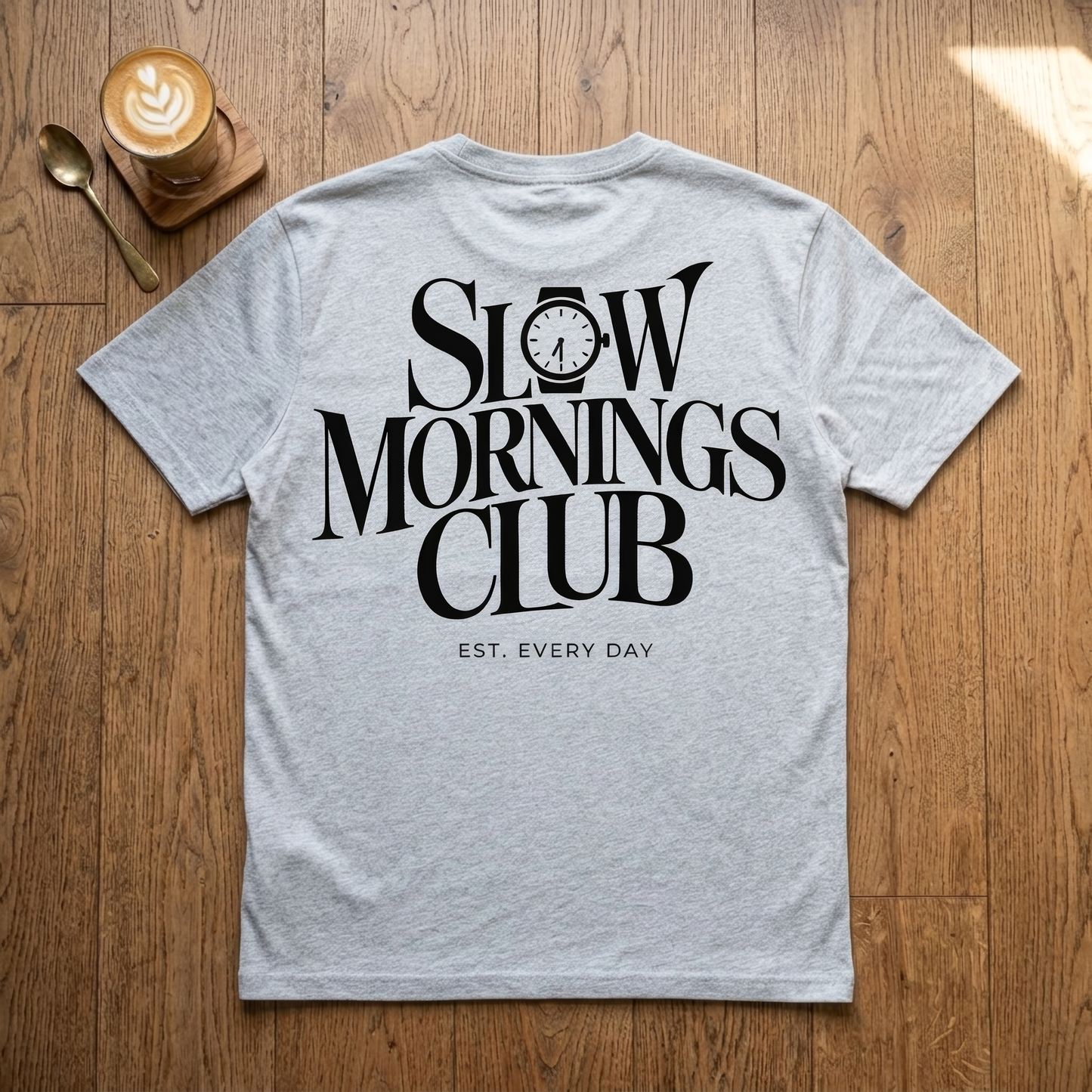 Slow Mornings Club - Premium Tee