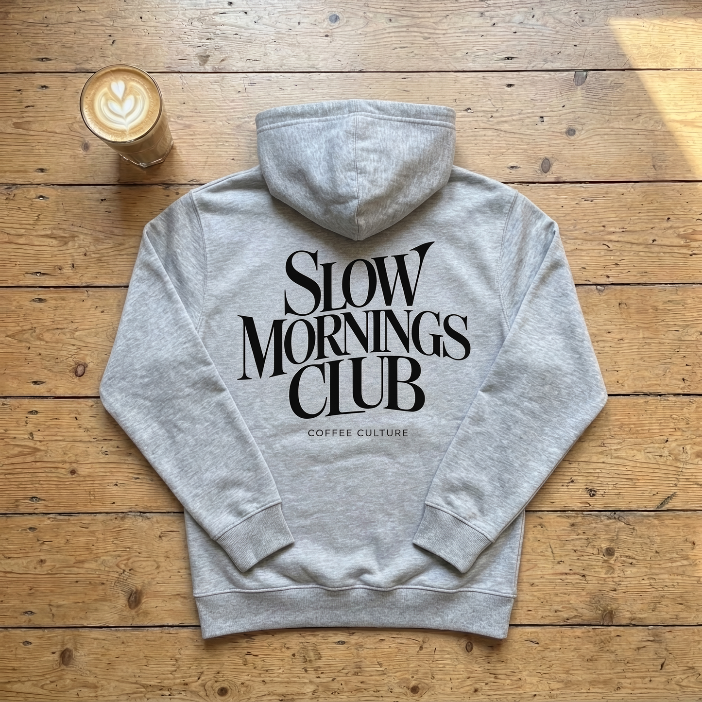 Slow Mornings Club Coffee Culture - Hoodie