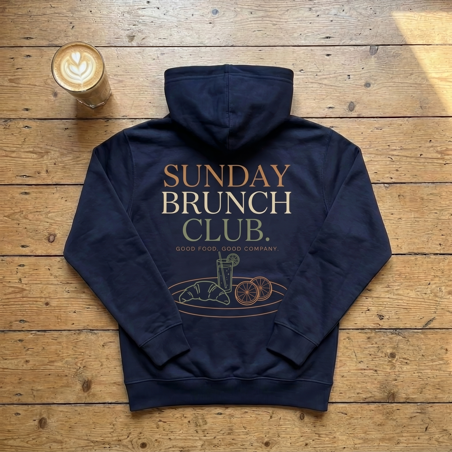 Sunday Brunch Club (Minimal Edit.) - Hoodie